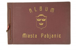 Album miasta Pabianic z dedykacją dla autora 