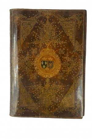 Wallet with coat of arms of the Kingdom of France and Navarre, [18th century], VERY RARE