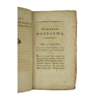Wykrycie oszustwa w różne gry w karty, Warszawa 1823r., BARDZO RZADKIE
