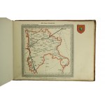 SŁUPSKI Zygmunt Światopełk - Atlas ziem polskich tom I, cz. I [więcej nie ukazało się] W.Ks. Poznańskie, 46 map i planów, KOMPLET, [ca 1911r.], RZADKIE!