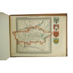 SŁUPSKI Zygmunt Światopełk - Atlas ziem polskich tom I, část I [více nebylo vydáno] W.Ks. Poznańskie, 46 map a plánů, KOMPLETNÍ, [cca 1911], RARE!
