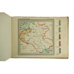 SŁUPSKI Zygmunt Światopełk - Atlas ziem polskich tom I, časť I [viac nebolo publikované] W.Ks. Poznańskie, 46 máp a plánov, KOMPLETNÝ, [cca 1911], ZRADKO!