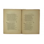 KOBIERNICKI Marcyan - Historia o czterech młodzieńcach i treny p. Jakóbowi Strusiowi od rąk tatarskich zginionemu, Warszawa 1886