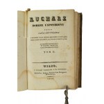 [KLOCEK - 2 tytuły] SZYTTLER Jan - Kucharz dobrze usposobiony tom I-II, Wilno 1840r. + Kuchnia postna, Wilno 1848r., BARDZO RZADKIE