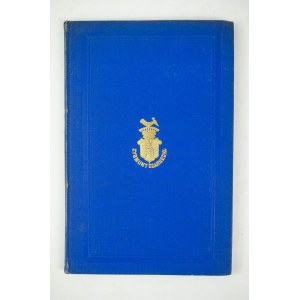 From the memories of the nobility, Cracow 1896, binding ! with the coat of arms of Zygmunt Czarnecki [1823-1908] a landowner of Greater Poland, collector, bibliophile