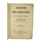 Katalog zakazanych pism, rycin i rysunków w okresie 1814-1850 / Catalogue des ecrits, gravures et dessins condamnes depuis 1814 jusqu'au 1er janvier 1850, Paris 1850r.