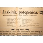 Spevácky krúžok v Trzemeszne AFISZ na predstavení Cigánske muringo, ktoré sa hralo 6. januára 1909.