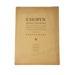 CHOPIN Collected Works, kritické vydanie I. Paderewského + obálka časopisu Radio z 19.VI.32r. s portrétom I. Paderewského. Paderewski