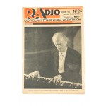 CHOPIN Gesammelte Werke, kritische Ausgabe herausgegeben von I. Paderewski + Titelseite der Zeitschrift Radio vom 19.VI.32r. mit Porträt von I. Paderewski. Paderewski