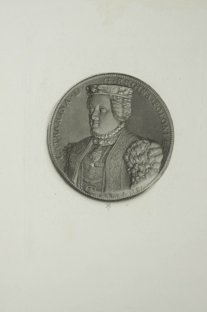 OLESZCZYŃSKI Antoni - medal [awers] Catharina D.G. Regina Poloniae,, staloryt, XIX wiek