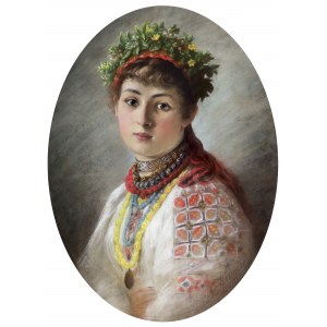 Mieczyslaw Reyzner, Wedding PORTRET, 1887