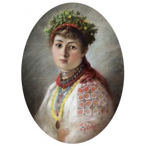 Mieczyslaw Reyzner, Svadobný portrét, 1887