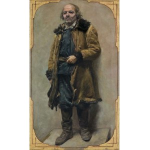 Antoni Szulczyński, PORTRET MALE, 1890er Jahre.