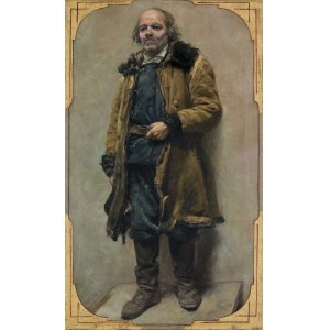 Antoni Szulczynski, PORTRET OF A MAN, 1890s.