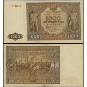 Poľsko, 1 000 zlotých, 15.01.1946