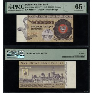 Polen, 200.000 PLN, 1.12.1989