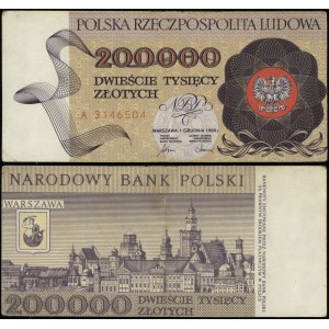 Poľsko, 200 000 PLN, 1.12.1989