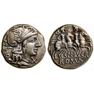 Římská republika, denár, 136 př. n. l., Řím