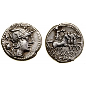 Roman Republic, denarius, 126 B.C., Rome