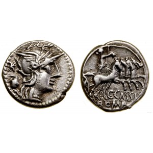 Republika Rzymska, denar, 126 pne, Rzym