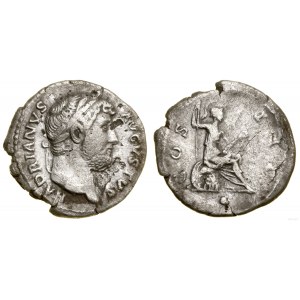 Cesarstwo Rzymskie, denar, 125-128, Rzym