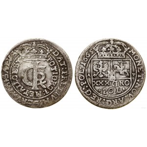 Polska, tymf (złotówka), 1665 AT, Bydgoszcz