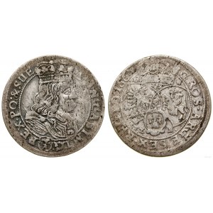 Polska, szóstak, 1667 TLB, Bydgoszcz