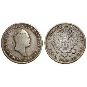 Polska, 1 złoty, 1822 IB, Warszawa