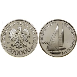 Polska, 200.000 złotych, 1991, Warszawa