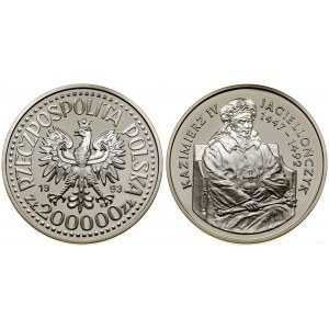 Polska, 200.000 złotych, 1993, Warszawa