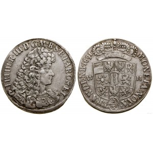 Niemcy, 2/3 talara (gulden), 1681 WH, Emmerich
