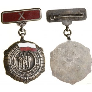 Polska, Medal 10-lecia Polski Ludowej, 1954-1955, Warszawa