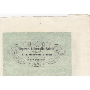 Austria 10 Kronen 1849 Liqueur Fabrik Money