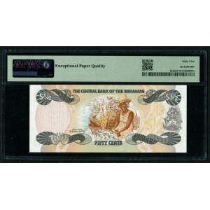 Bahamas 1/2 Dollar 1974 (ND 1984) - PMG 65 EPQ Gem Uncirculated