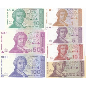 Croatia 1-1000 Dinar 1991 (7)
