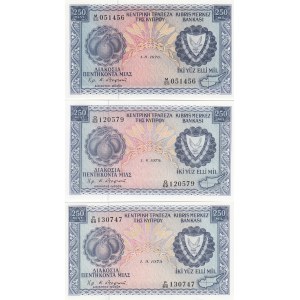 Cyprus 250 Mils 1976, 79 (3)