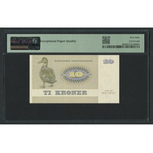 Denmark 10 Kroner 1978 - PMG 68 EPQ Superb Gem Unc