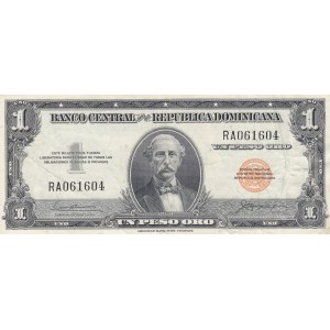 Dominican Republic 1 Peso 1957-61
