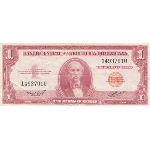 Dominican Republic 1 Peso 1963