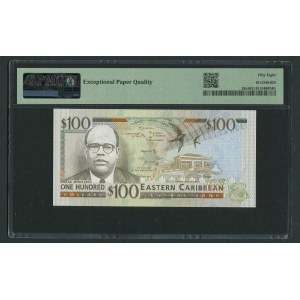 East Caribbean States 100 Dollars ND (1994) - PMG 58 EPQ Choice About Unc