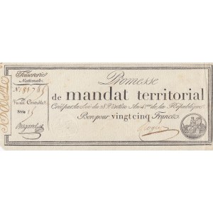 France 25 Francs 1796