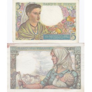 France 5 & 10 Francs 1943
