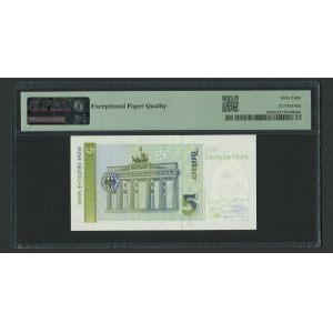 Germany, Federal Republic 5 Deutsche Mark 1991 - PMG 68 EPQ Superb Gem Unc