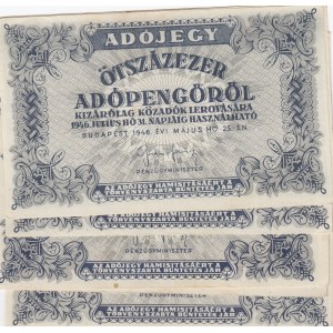 Hungary 500 000 Adopengö 1946 (8)