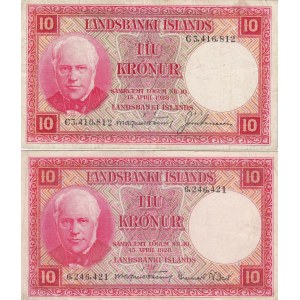 Iceland 10 Kronur 1928 (2)