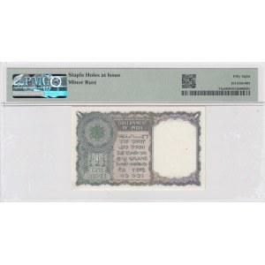 India 1 Rupee 1949 PMG58