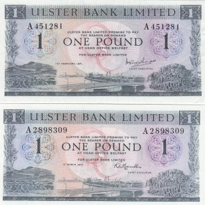Ireland Northern 1 Pound 1971,73 (2)