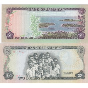 Jamaica 1 & 2 Dollars 1970 (2)