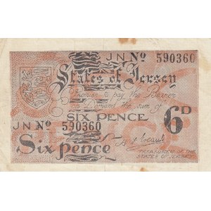 Jeresy 6 Pence 1941-42