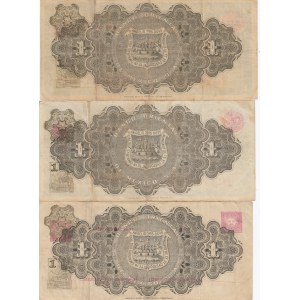 Mexico 1 Peso 1914 (3) Banco Oriental de Mexico